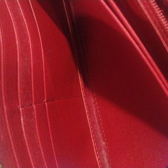 Furla Pink & Gold Leather Wallet | Women’s Luxury Zip Around Long Wallet 7.5"x4" - Picture 14 of 15